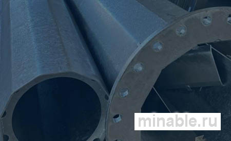 Производство многогранных опор