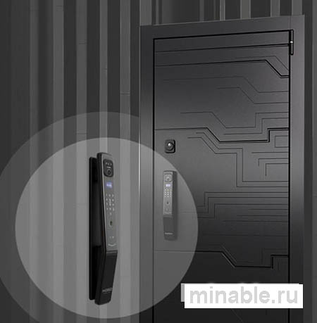 Дверь с электронным замком