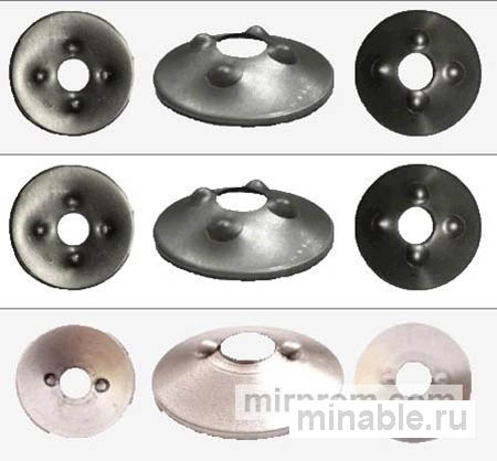 Метизы для монтажа ковшей норийных