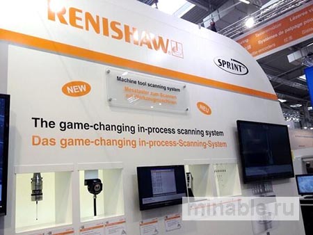 Система контактного сканирования Renishaw SPRINT открывает новые возможности числового программного управления