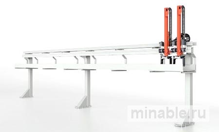 Портальный робот Liebherr обеспечивает скорость и гибкость