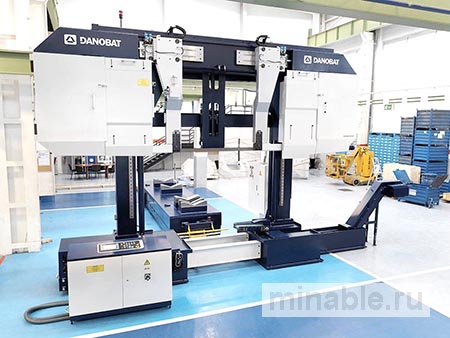 Беспроводное решение DANOBAT для резания крупных стальных заготовок