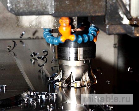 Переход на торцевую фрезу Ingersoll Gold-Quad F