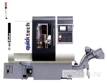 Четырехосевые фрезерно-токарные центры с интегрированными роботами