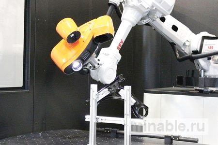 Робот-контролер с интегрированным трехмерным изображением