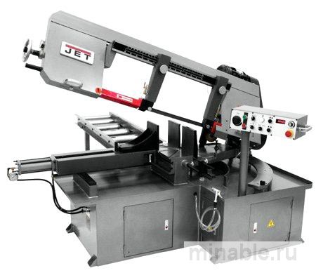 Полуавтоматическая ленточная пила JET EVS