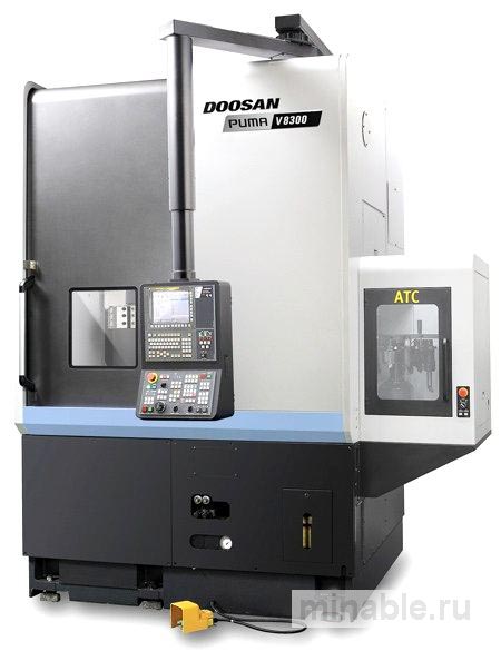 Тяжелорежущий вертикальный токарный центр с автоматической сменой инструмента