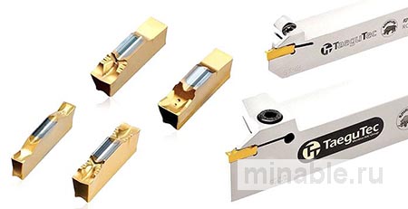 Инструмент Rhinogroove идеально разрезает заготовки и нарезает канавки