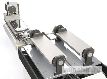 Придание вертикальному обрабатывающему центру горизонтальной составляющей