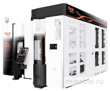 Компактный пятиосевой станок с автоматической сменой работ