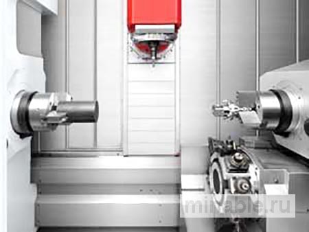 Комплексный фрезерно-поворотный центр Mori Seiki NTX2000 с функциями MAPPS IV и ESPRIT.