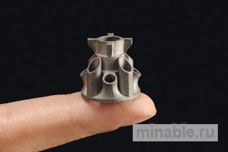 Трехмерная металлопечать с более высоким разрешением