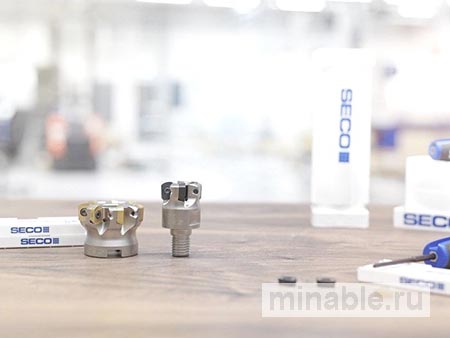 Вставки Seco HighFeed 2 LP09 сокращают длительность цикла фрезерования