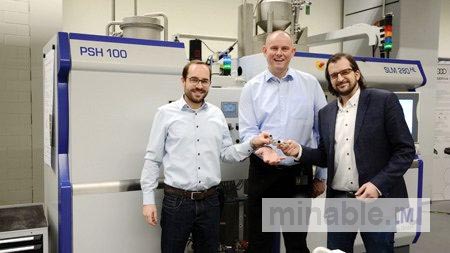 AUDI использует технологию аддитивного производства от SLM Solutions