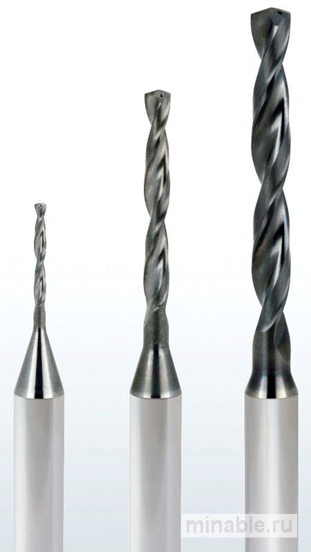Твердосплавные охлаждаемые микросверла