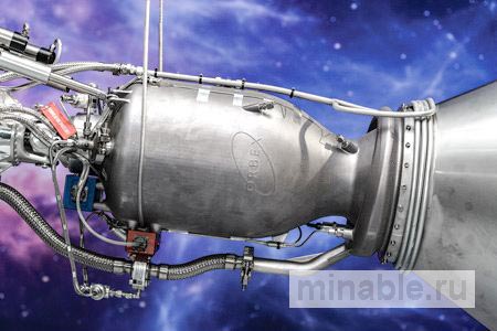 Трехмерно напечатан крупнейший цельный ракетный двигатель