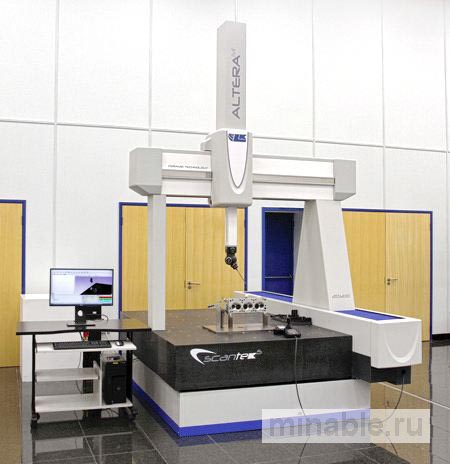 Пятиосевой мультисенсорный координатно-измерительный станок для проверки сложных компонентов