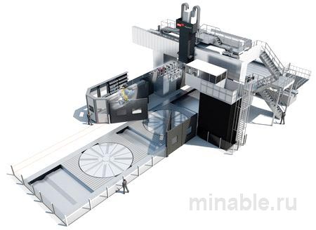 Крупногабаритный шестиосевой обрабатывающий центр