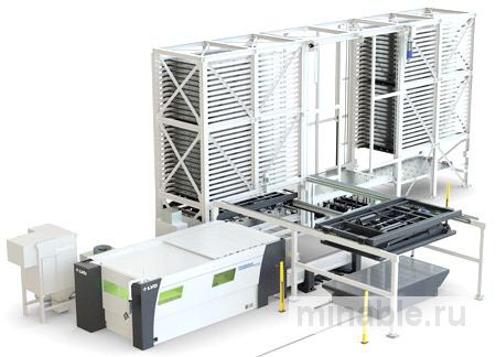 Расширенная линия автоматизации станков лазерного резания