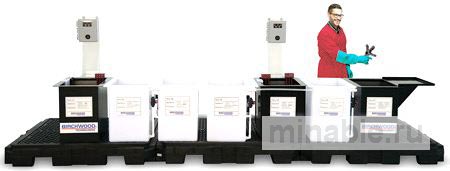 Среднетемпературный процесс обработки трудно оксидируемых металлов