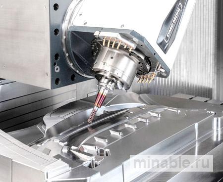 Производительная пятиосевая обработка длинных конструктивных элементов