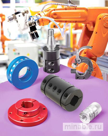 Втулки и муфты валов для робототехнических систем и оборудования