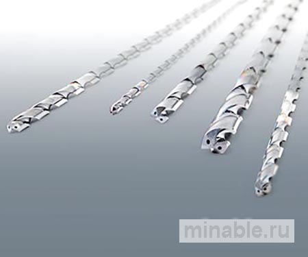 Сверхдлинные твердосплавные сверла Iscar длиной сверления 30, 40 и 50 диаметров для общего применения