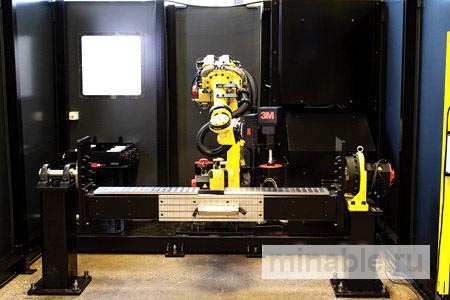 Полная роботизация шлифовальной ячейки