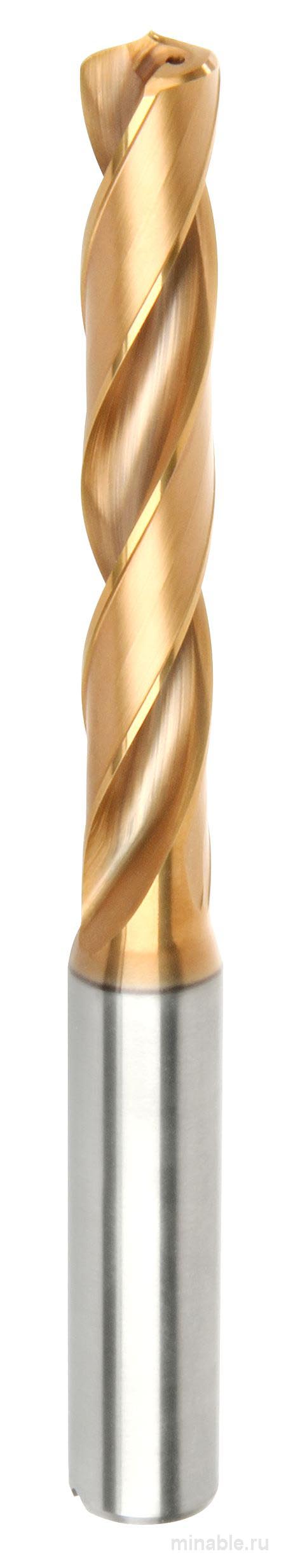 Цельное твердосплавное сверло для обработки чугуна