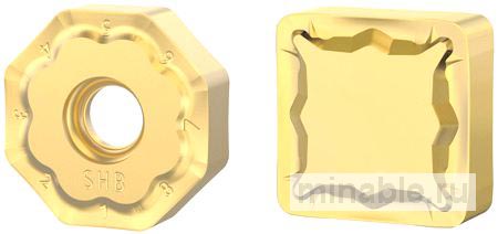 Сменные режущие пластины для фрезерования повышенной износостойкости