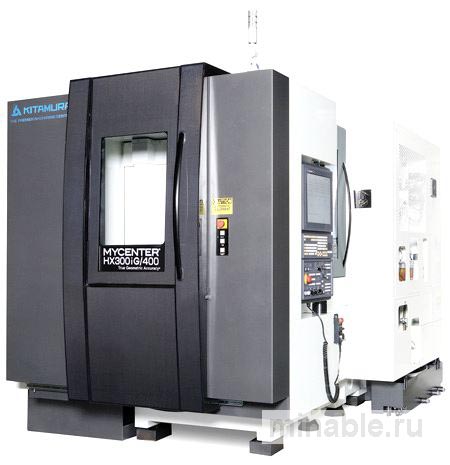 Компактный горизонтальный обрабатывающий центр с большой рабочей зоной