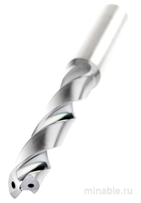 Цельное твердосплавное сверло для обработки стали