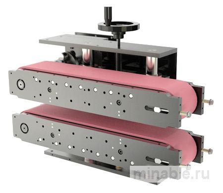 Гусеничные съемники безопасно перемещают алюминиевые профили и многое другое