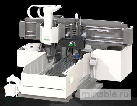 Трехмерный металлопринтер сочетает в себе аддитивную и субтрактивную технологии