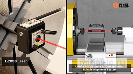 Система центровки токарного оборудования