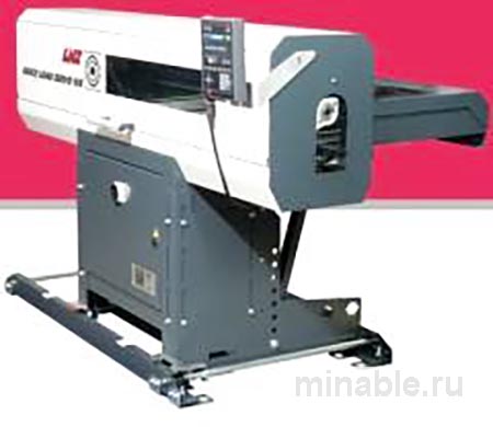 Полностью электрическое устройство подачи прутка для производства без участия операторов