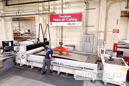 TCI Precision Metals расширяет возможности гидроабразивного резания