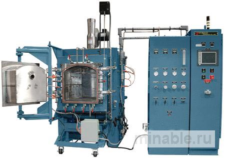 Ретортная печь для термообработки моторных пластин