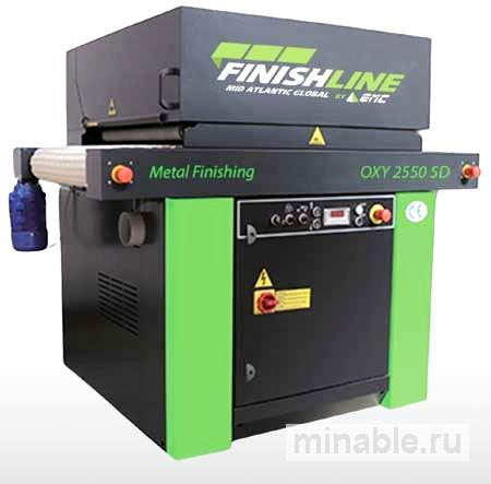 Станок для удаления оксидов, заусенцев, шлака и для закругления кромок