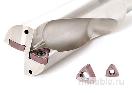 Tungaloy добавляет новые модели режущих пластин в серию TungSixDrill