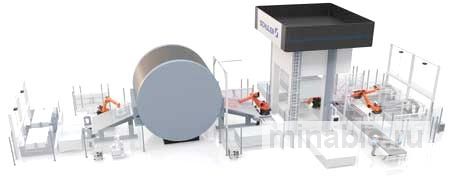 Компактная система горячей штамповки больших заготовок