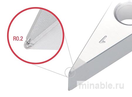 Режущая пластина HP Chipbreaker от Tungaloy