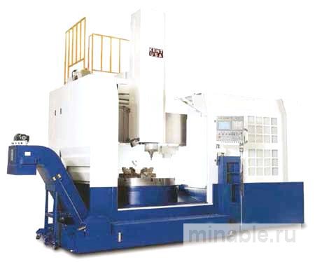 Большой сверхпрочный вертикальный токарный центр серии KVL