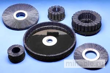 Шлифовальные инструменты со щетками из керамического волокна от компании Abtex