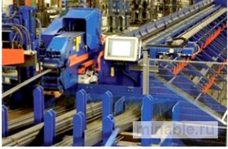 Полностью автоматизированный отрезной станок для пруткового материала с системой Combiline от компании Pedax