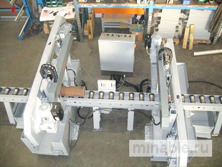 Ленточнопильный комплекс для обрезки концов оси вагонной на ОАО «Рославльский вагоноремонтный завод»