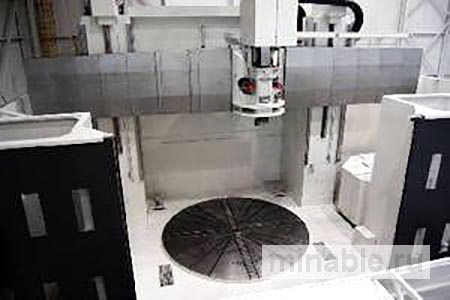 Серия крупногабаритных вертикальных токарных станков VTC с размером стола 5 - 8 метров от компании MAG