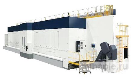 5-осевые горизонтальные центры серии А от компании Makino для обработки алюминиевых деталей, применяемых в аэрокосмической промышленности