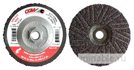 Серия прочных полупластичных шлифовальных дисков от компании CGW