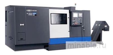 Мощный горизонтальный токарный многоцелевой станок Hi-TECH 450 от компании HWACHEON